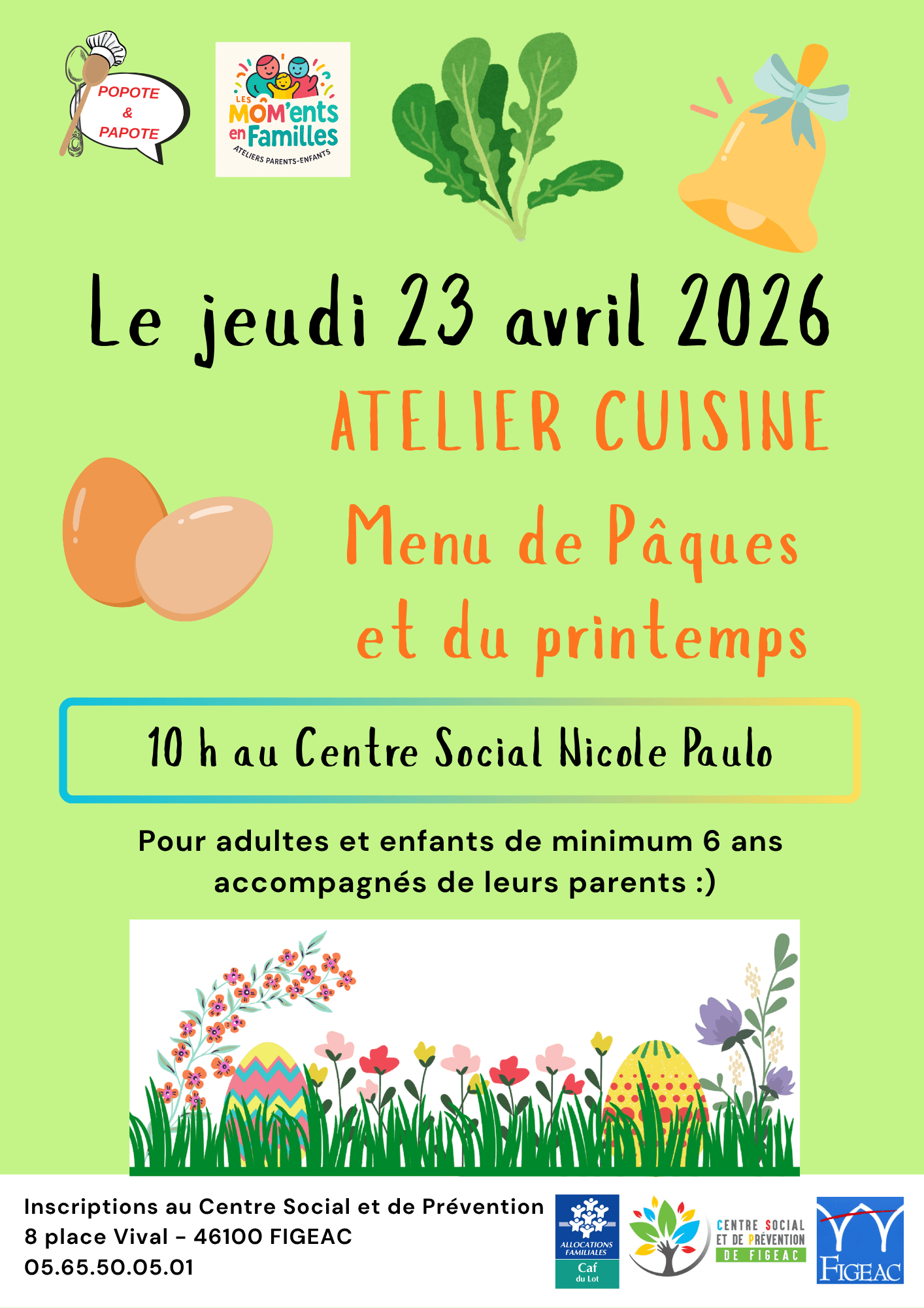 Atelier cuisine Spécial Pâques - 1