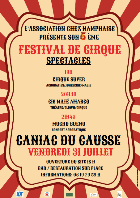 Caniac cirque - affiche 1