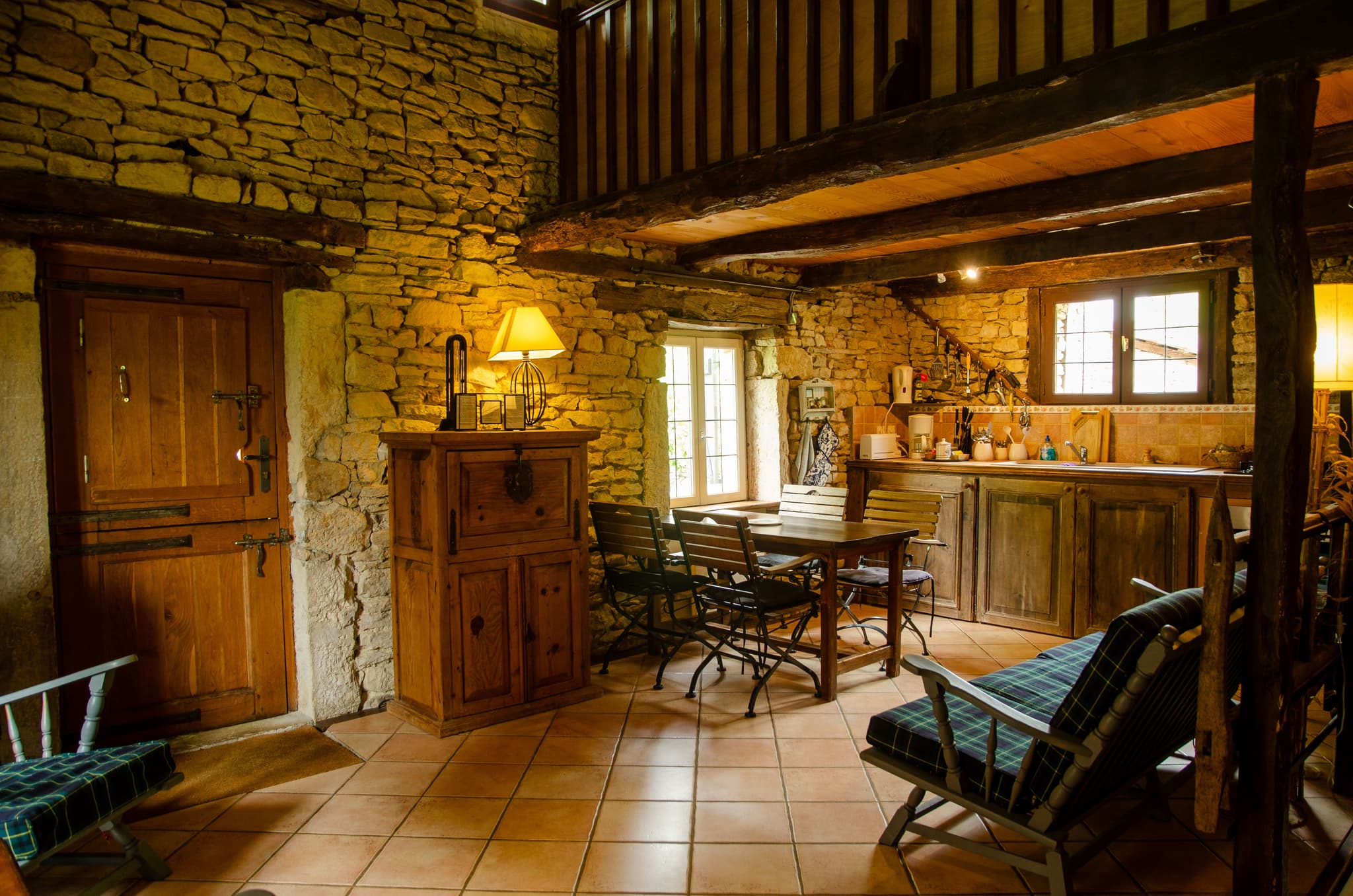 Séjour cuisine