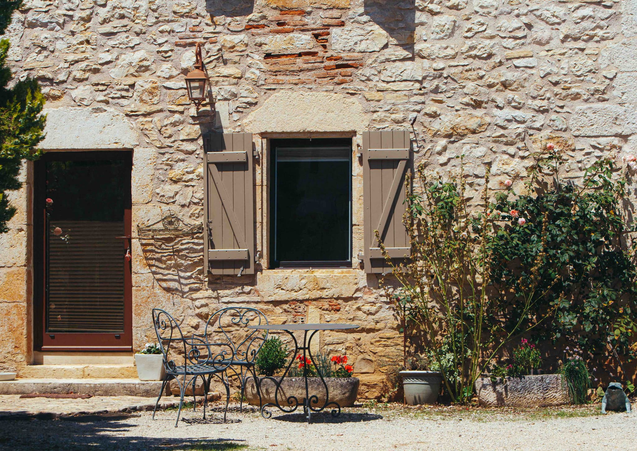 Entrée du gîte Pigeonnier