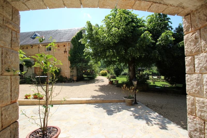 Vue de la terrasse Papillon