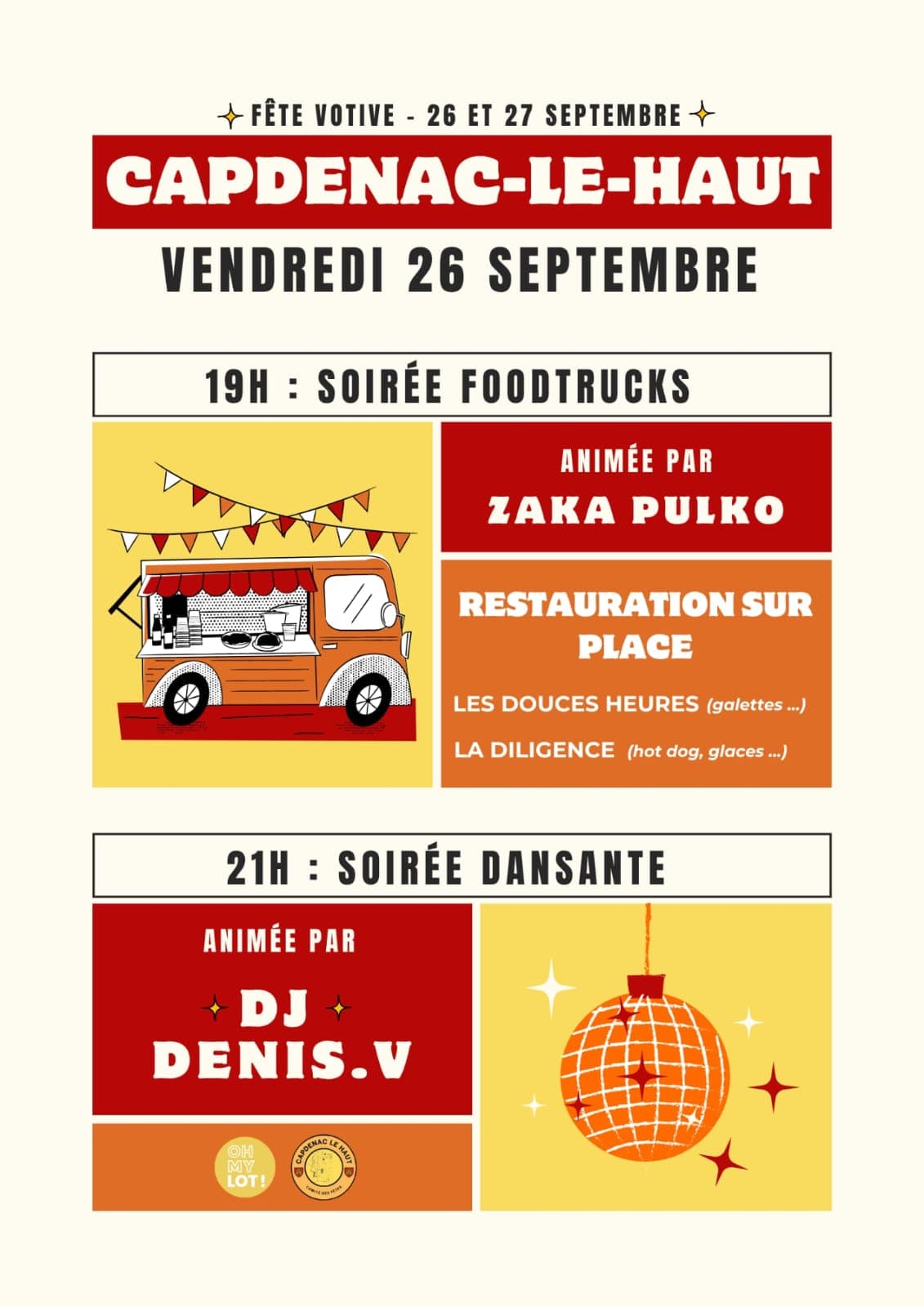 Fête Votive 2025 - Vendredi