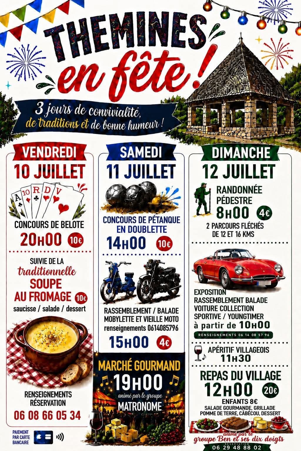 Fête themines