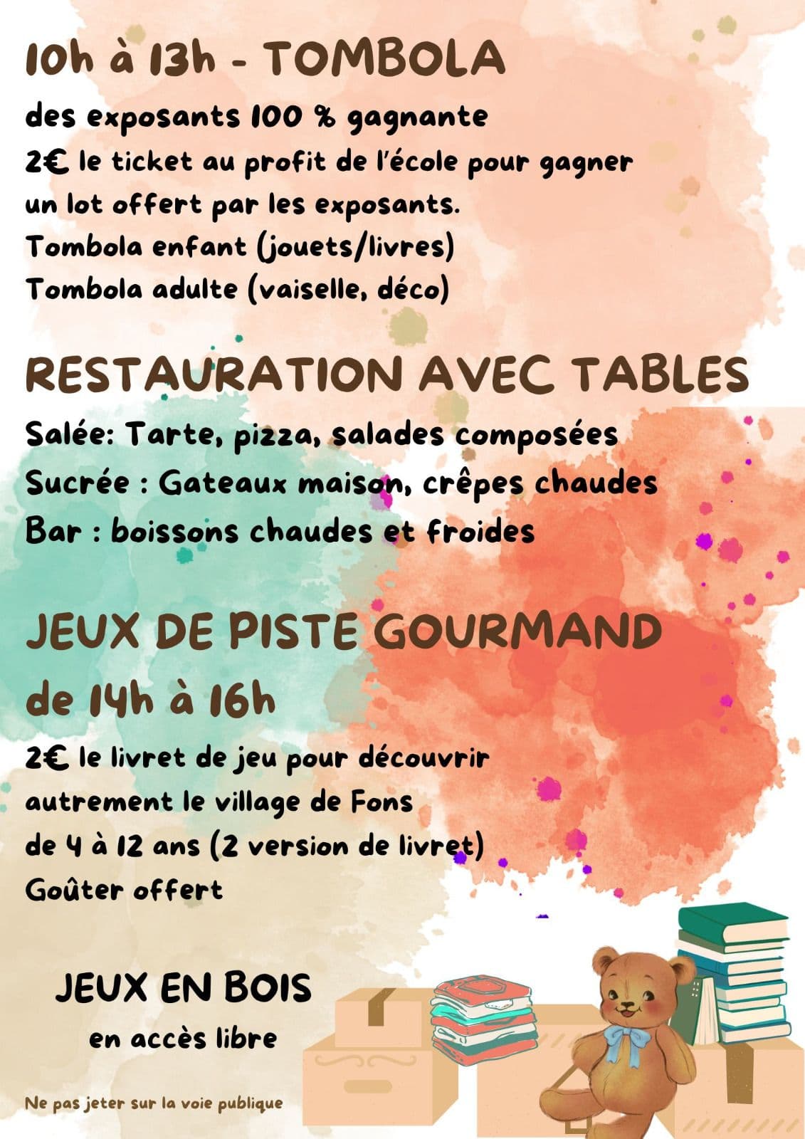 Vide-greniers à Fons