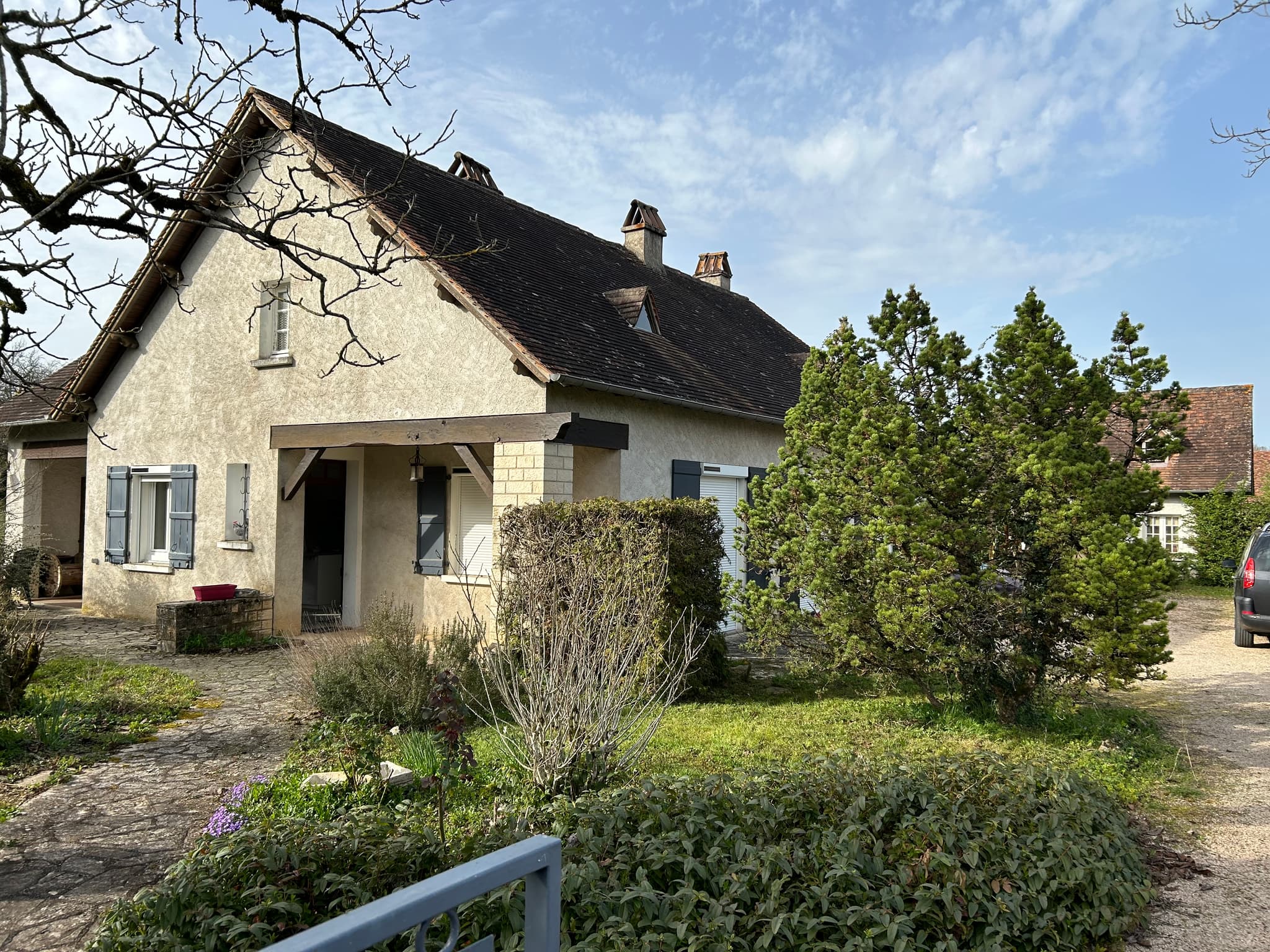 Gîte de Loubressac avec jardin et dépendance