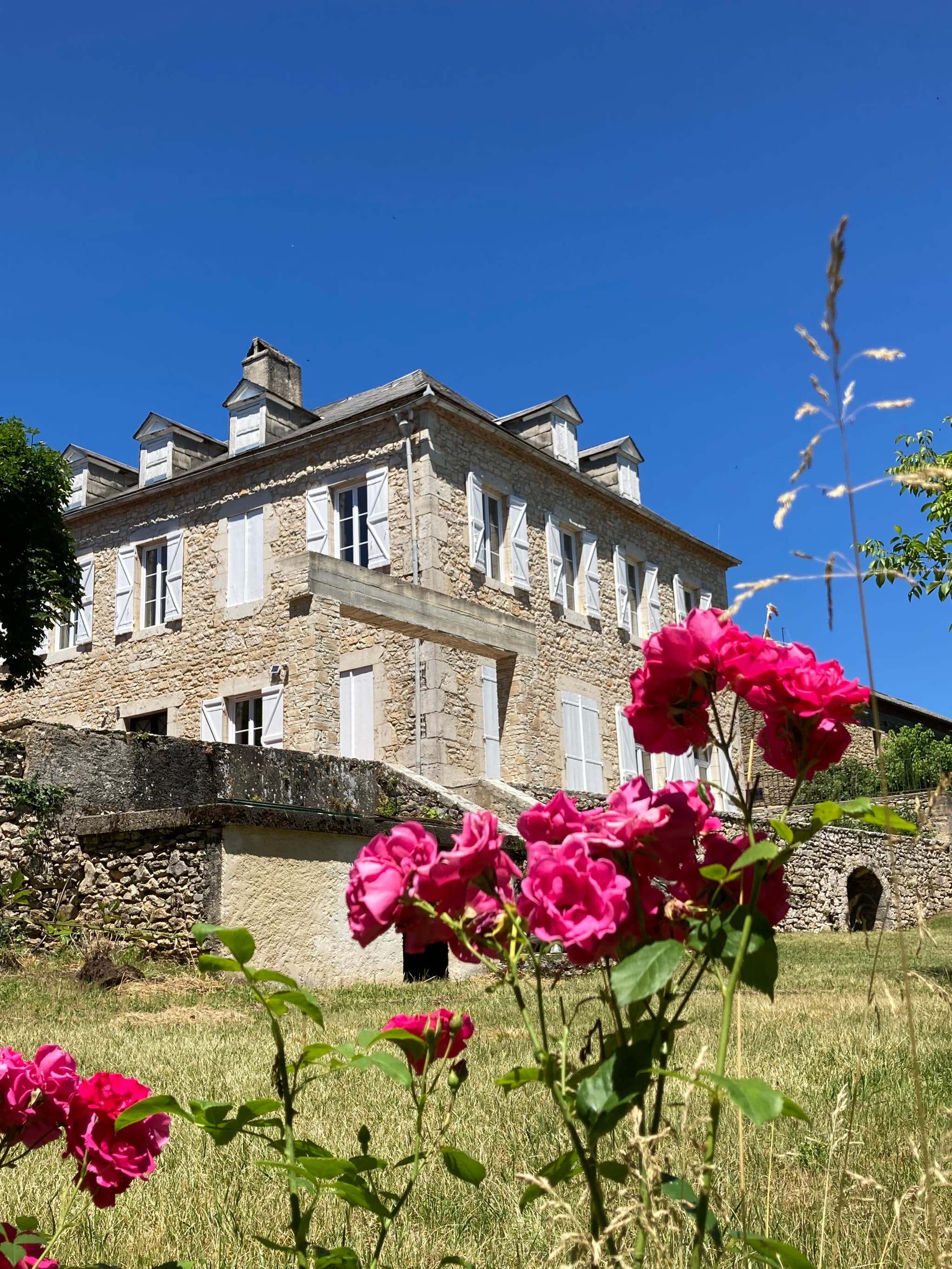 Vue de la maison depuis le parc