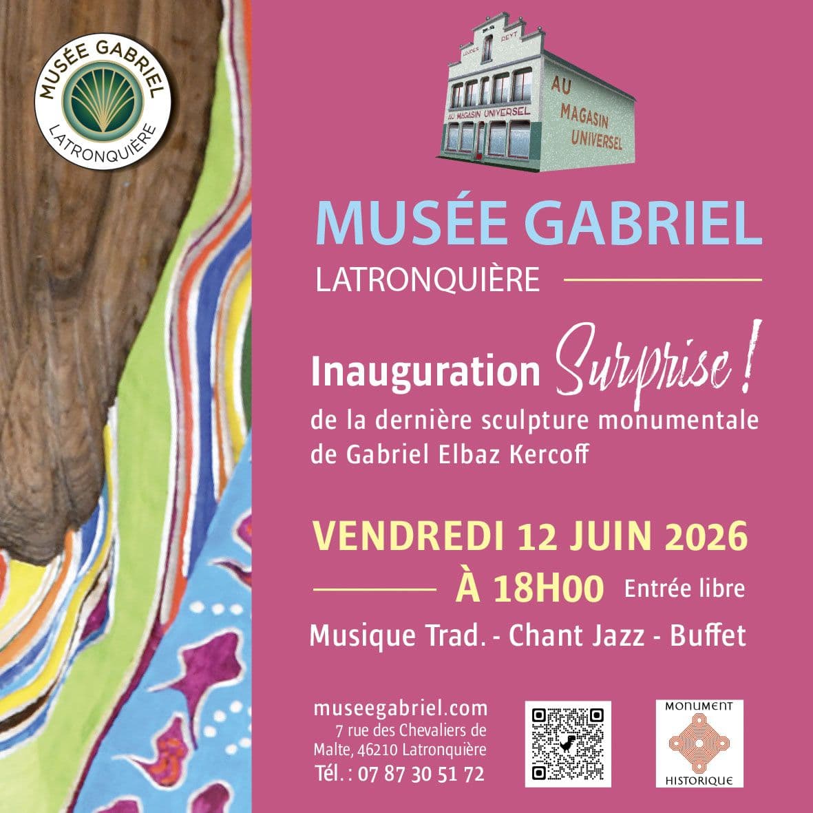 Inauguration le 12-06-26