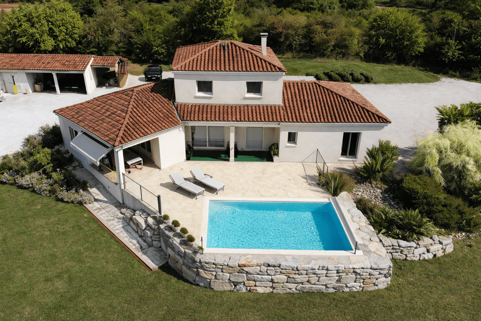 La villa des Falaises du Lot