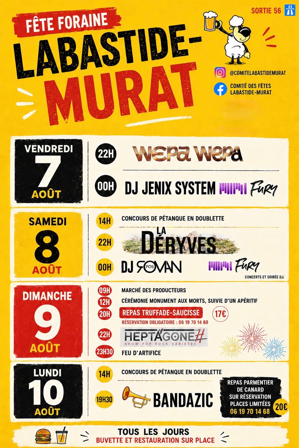 Labastide-Murat - fête