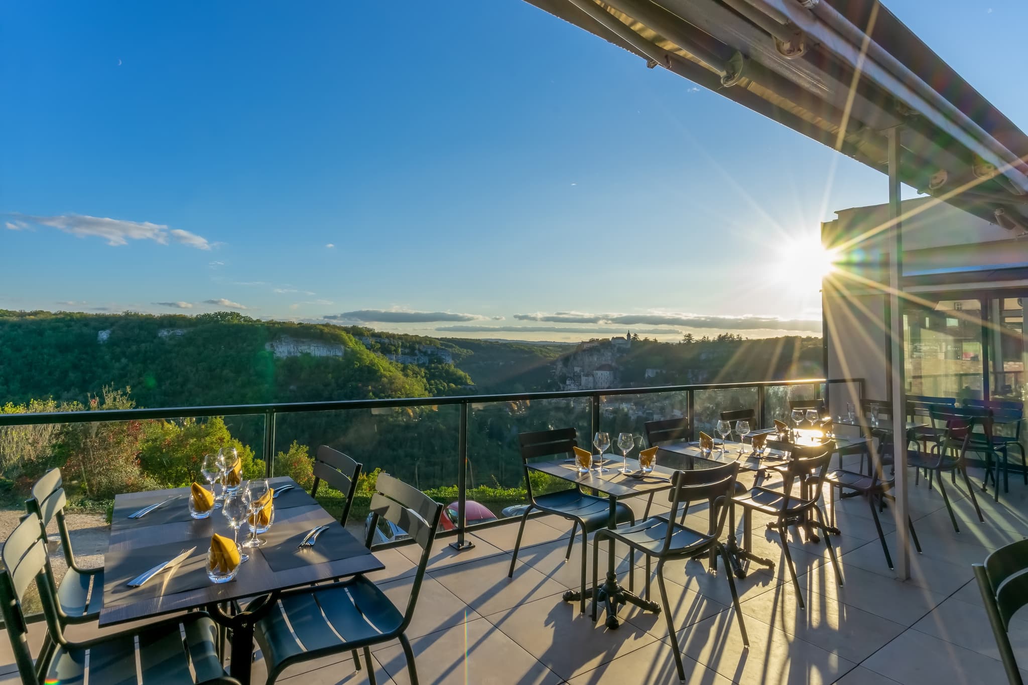 Le Belvédère_Rocamadour_Terrasse