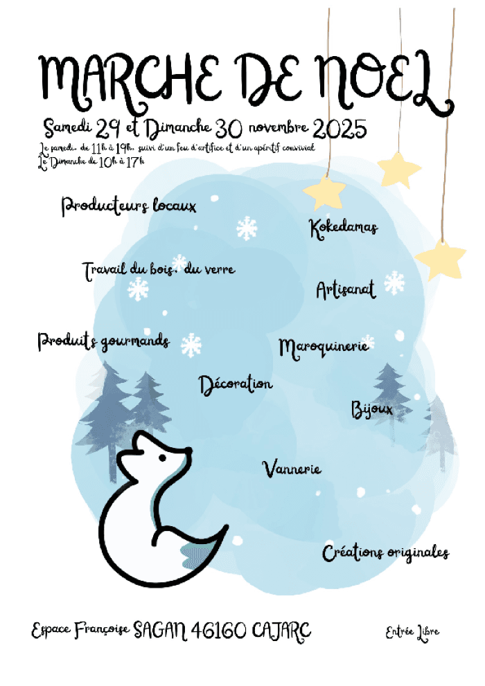 Marché de Noël à Cajarc