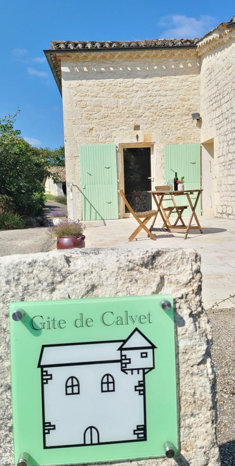Petit gîte de Calvet façade