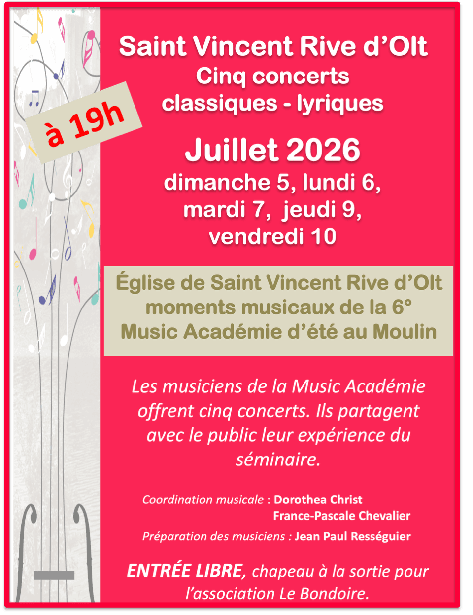 Petits flyers 2026