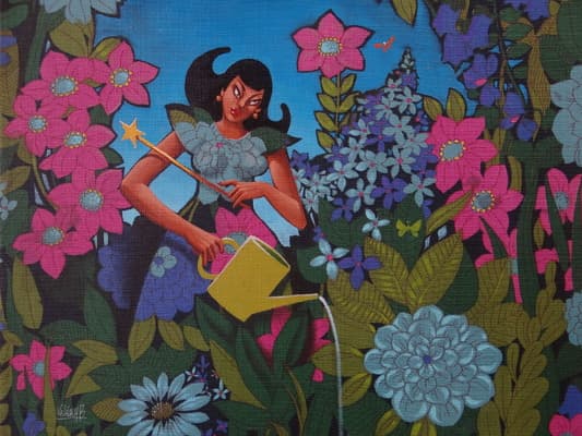 Exposition de peintures de Valery Boudière : Le Pouvoir des fleurs