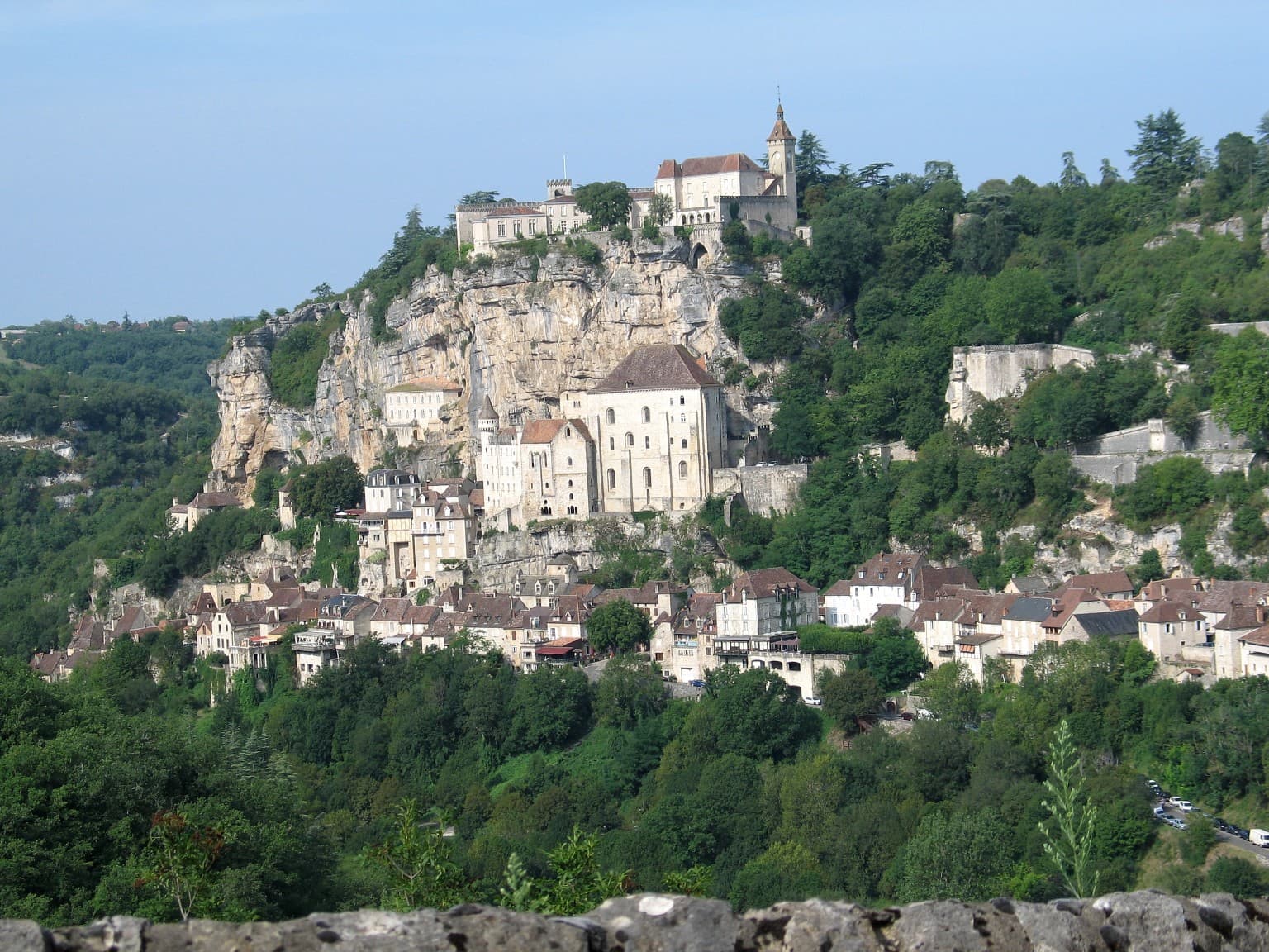 Rocamadour depuis le Belvédère