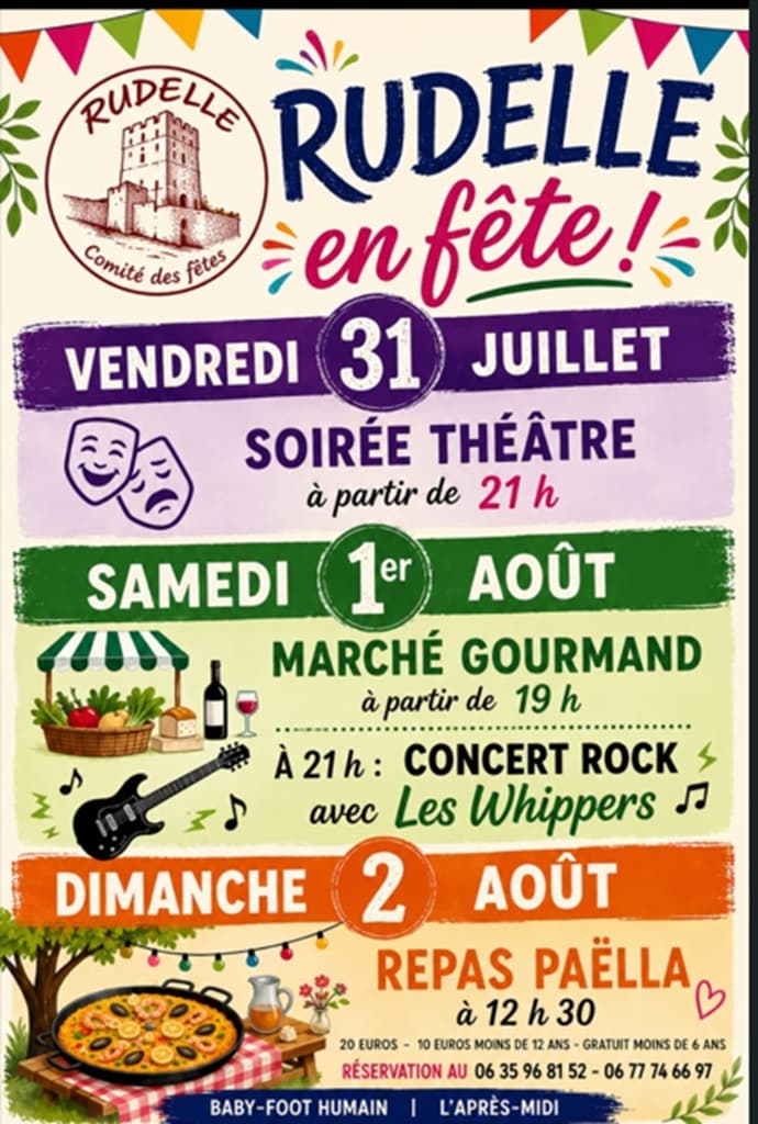 Rudelle en fête