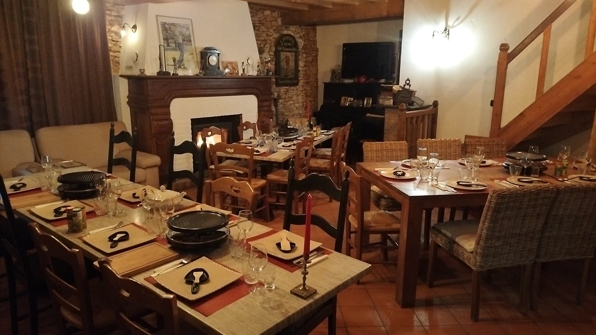Soirée Raclette Mexicaine Italienne ou Indonésiènne