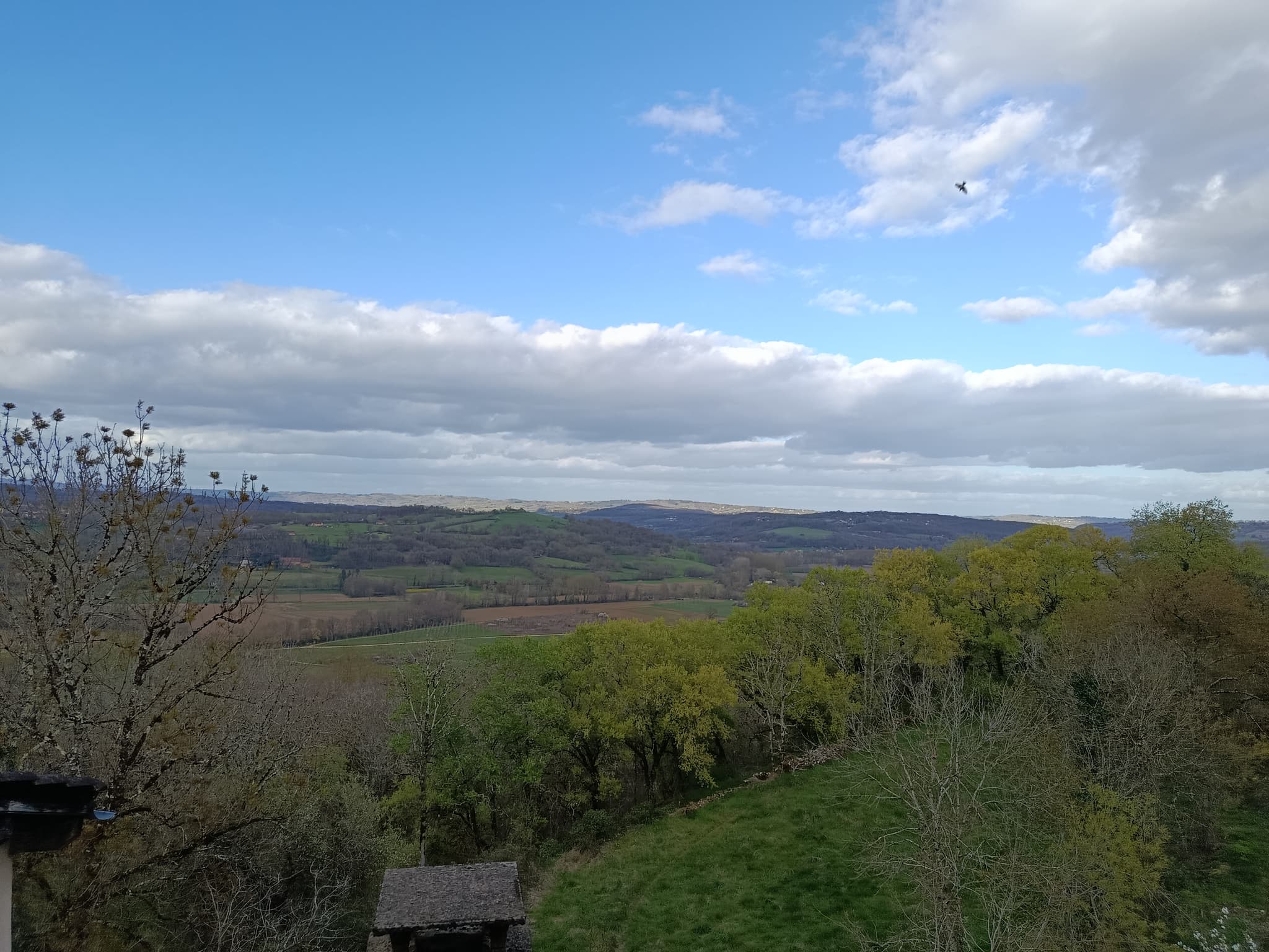 Vue sur la vallée du Célé