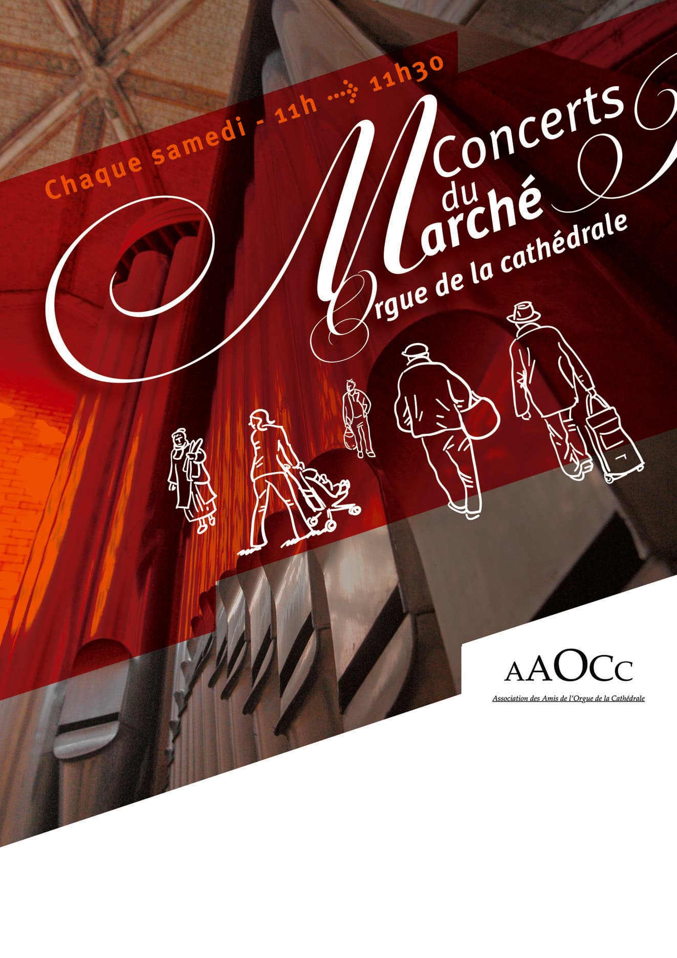affiche Concert marché