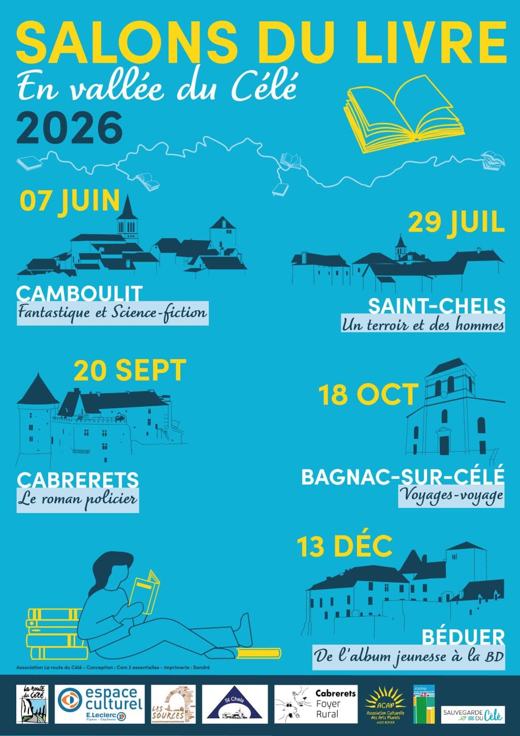Salon du livre fantastique à Camboulit