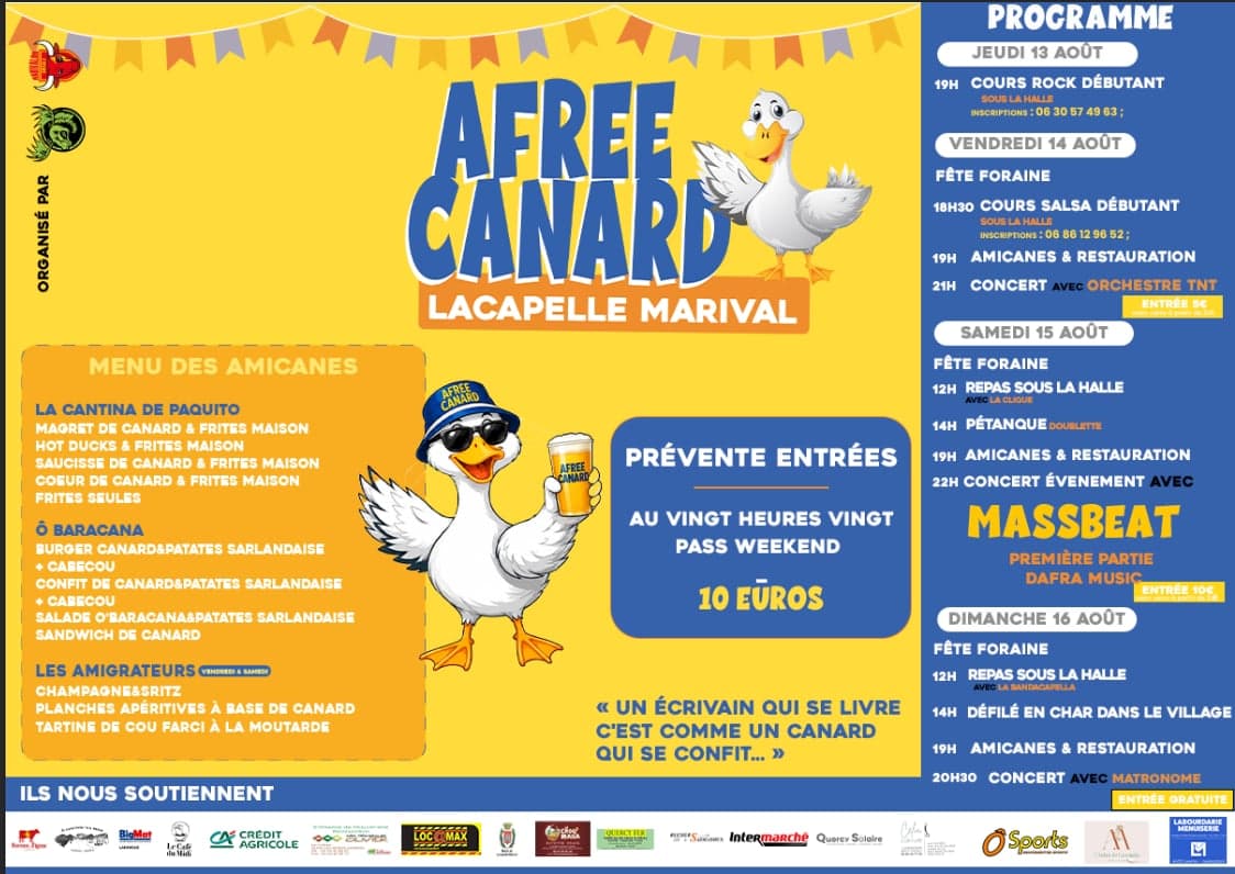 Afreecanard Fête Votive et fête foraine