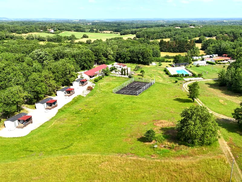 camping vue aerienne