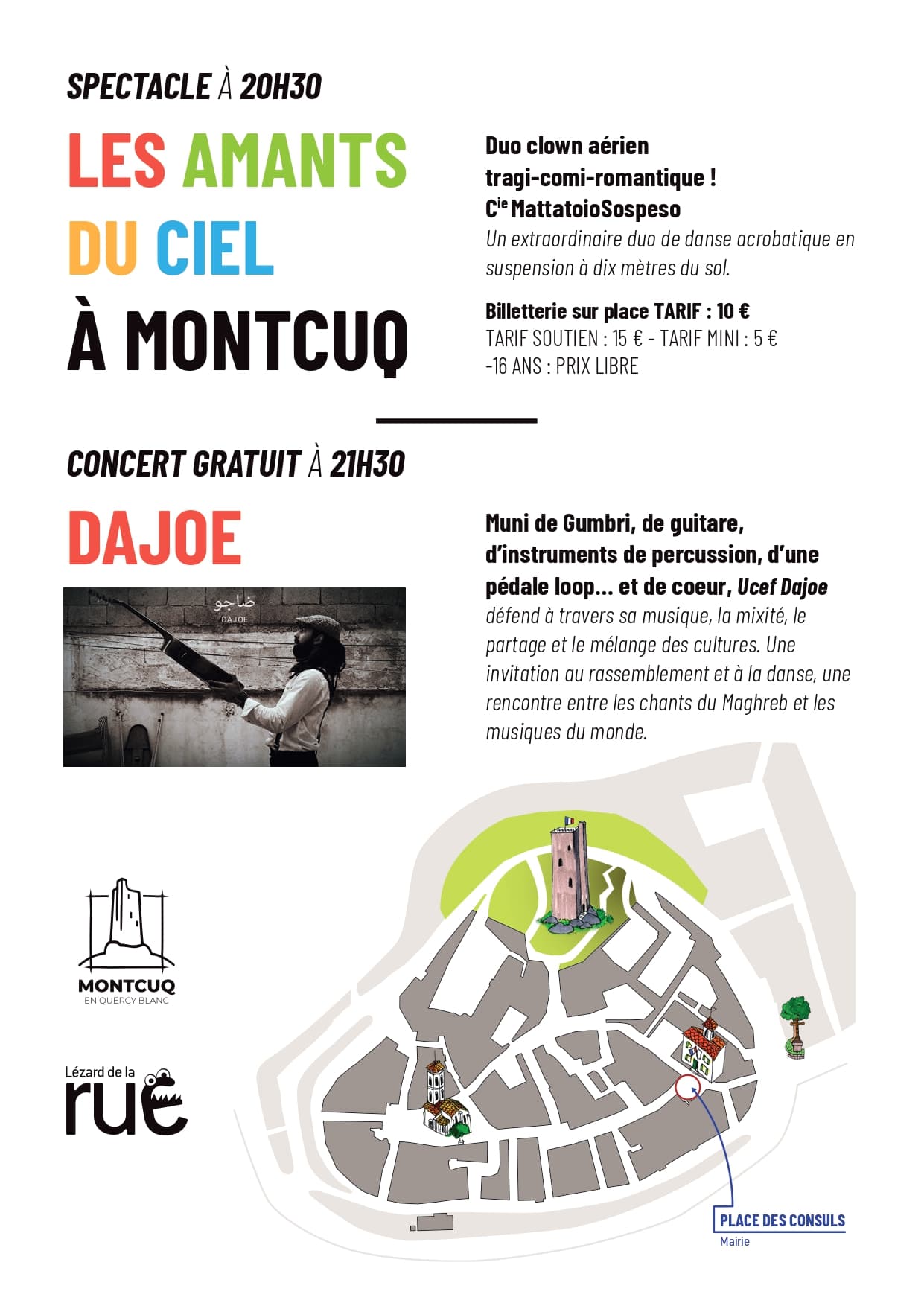 Spectacle "Les Amants du Ciel"