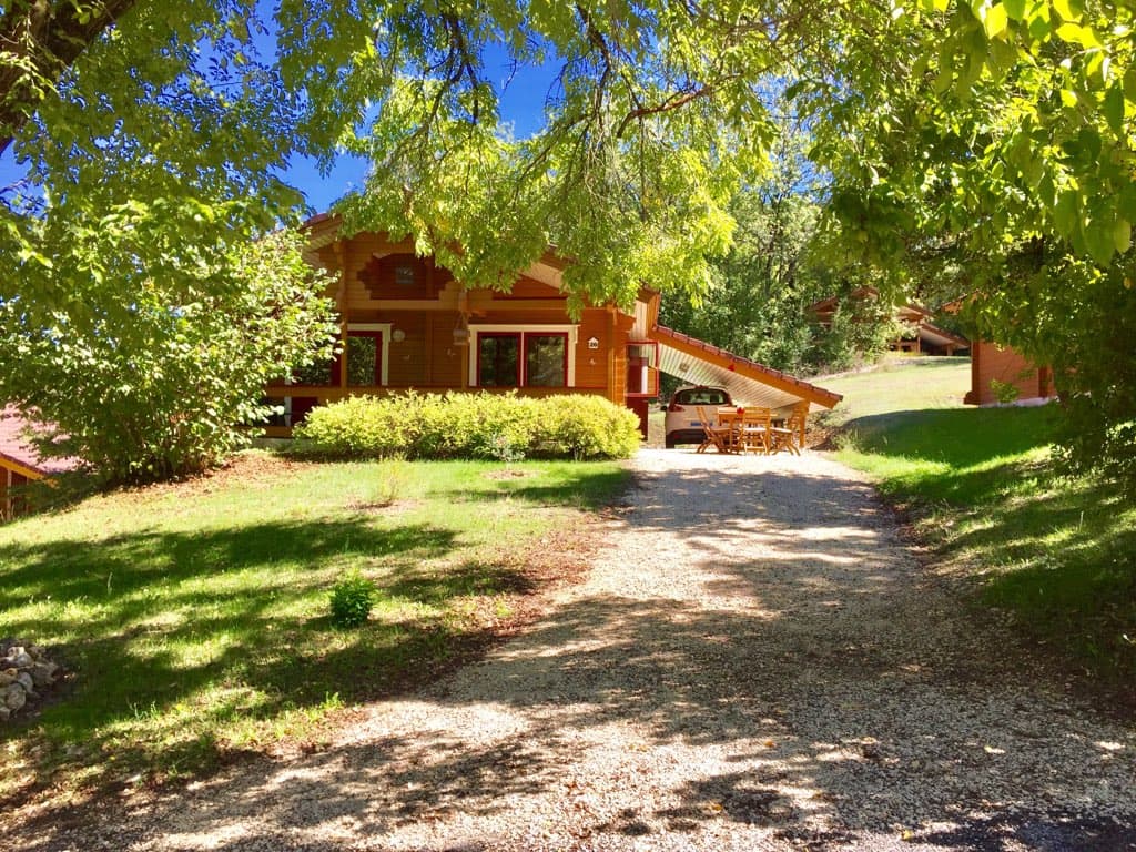 entrée chalet