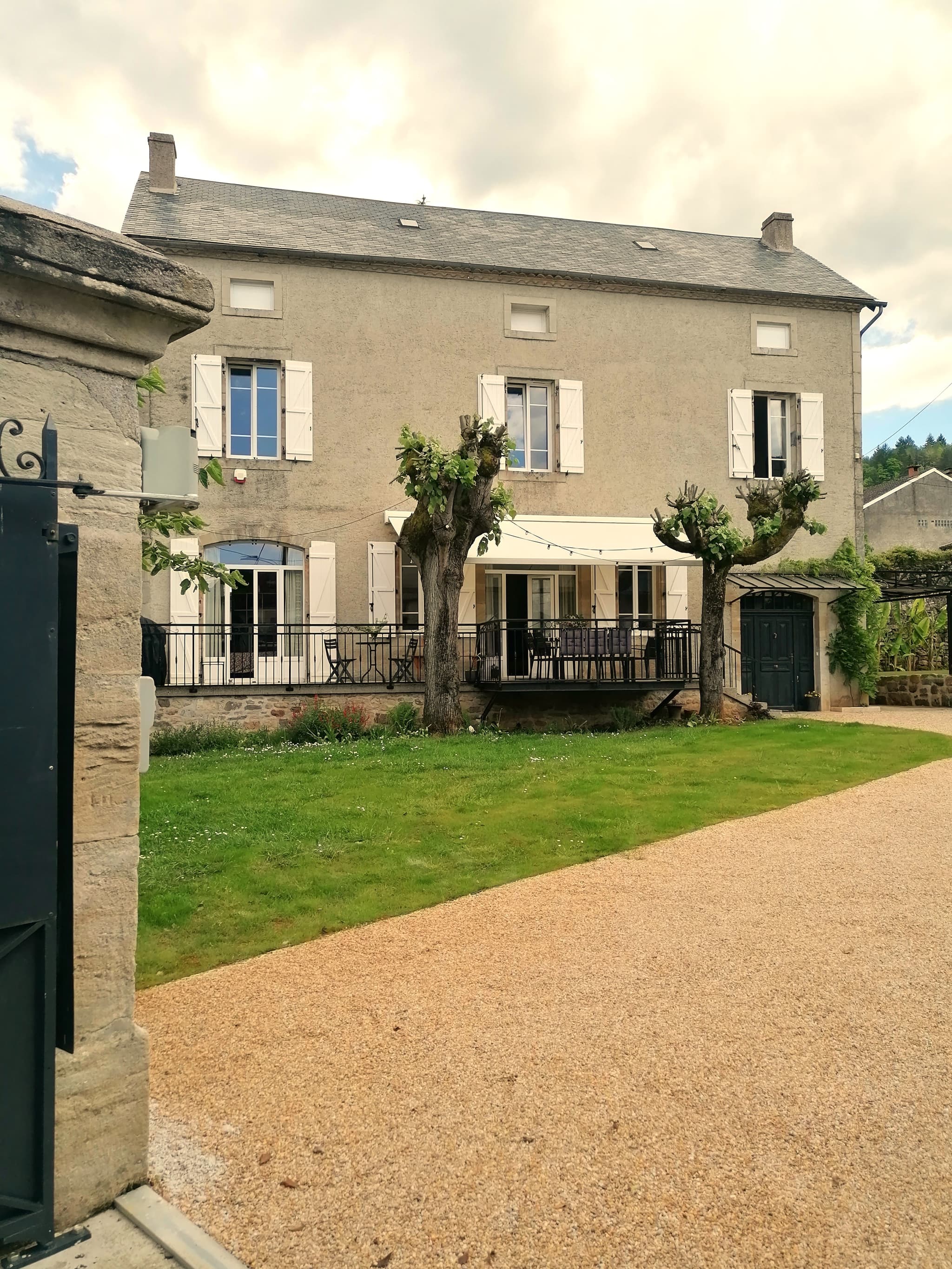 entrée de la maison