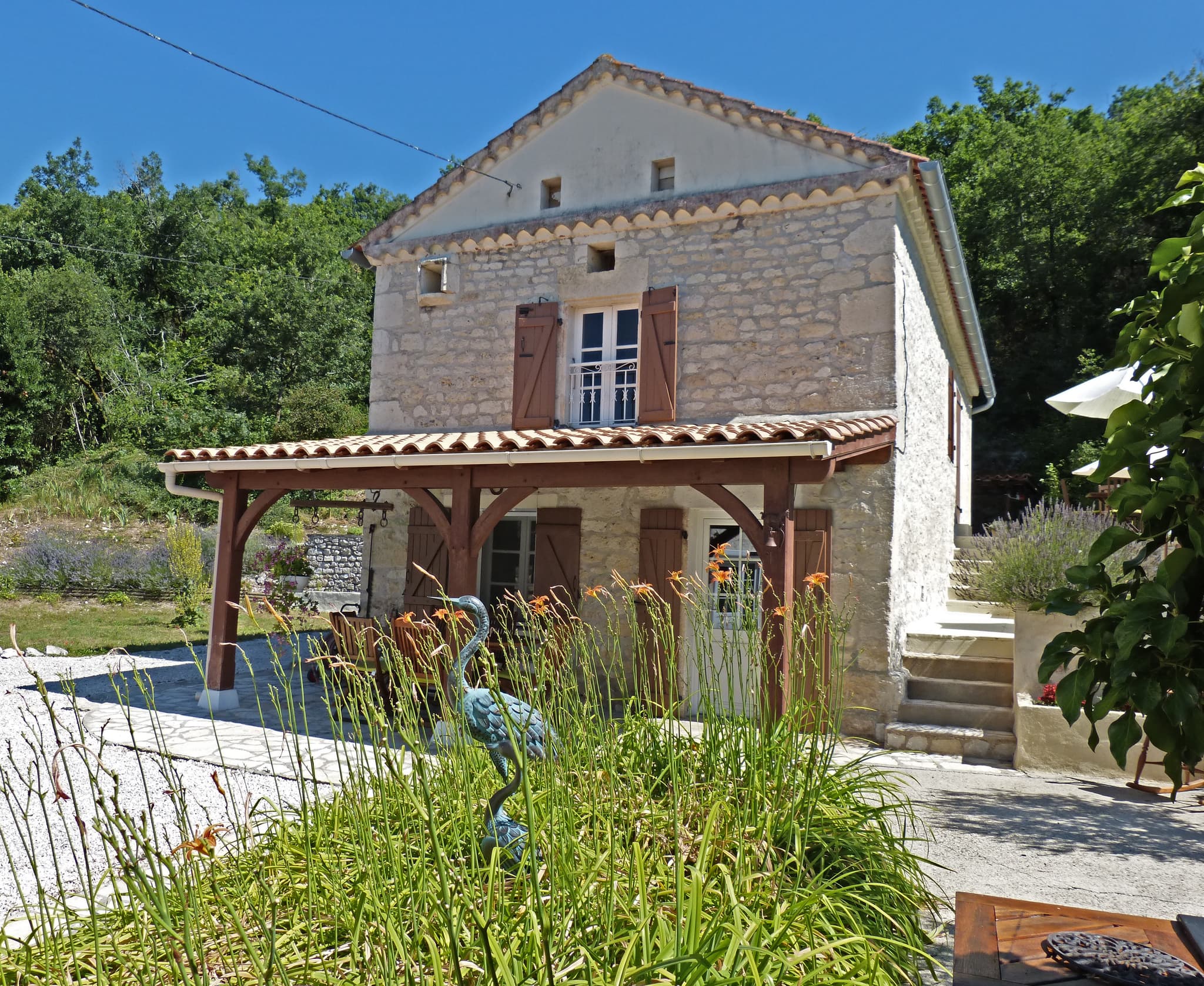 entrée du gite
