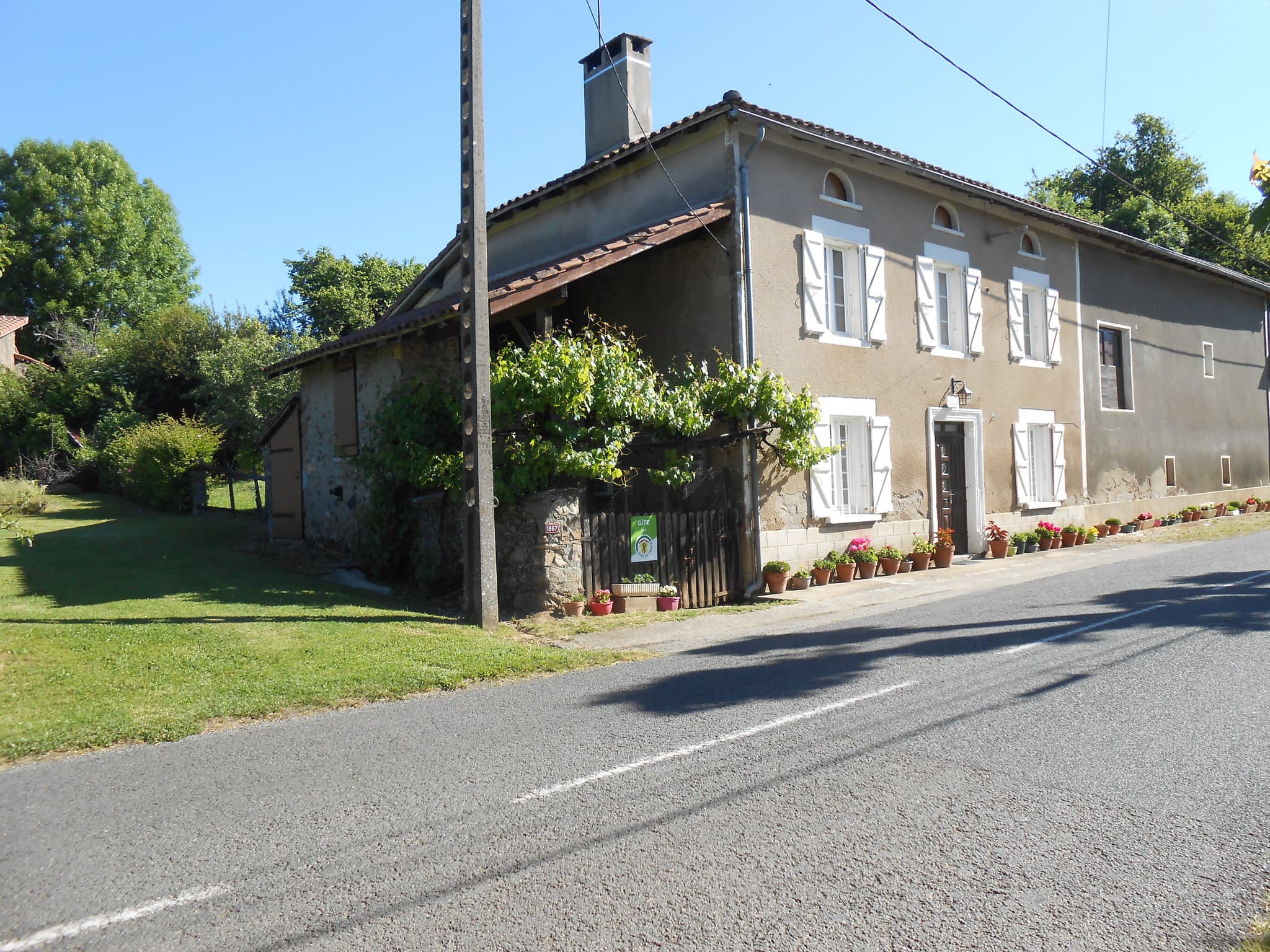 façade gîte