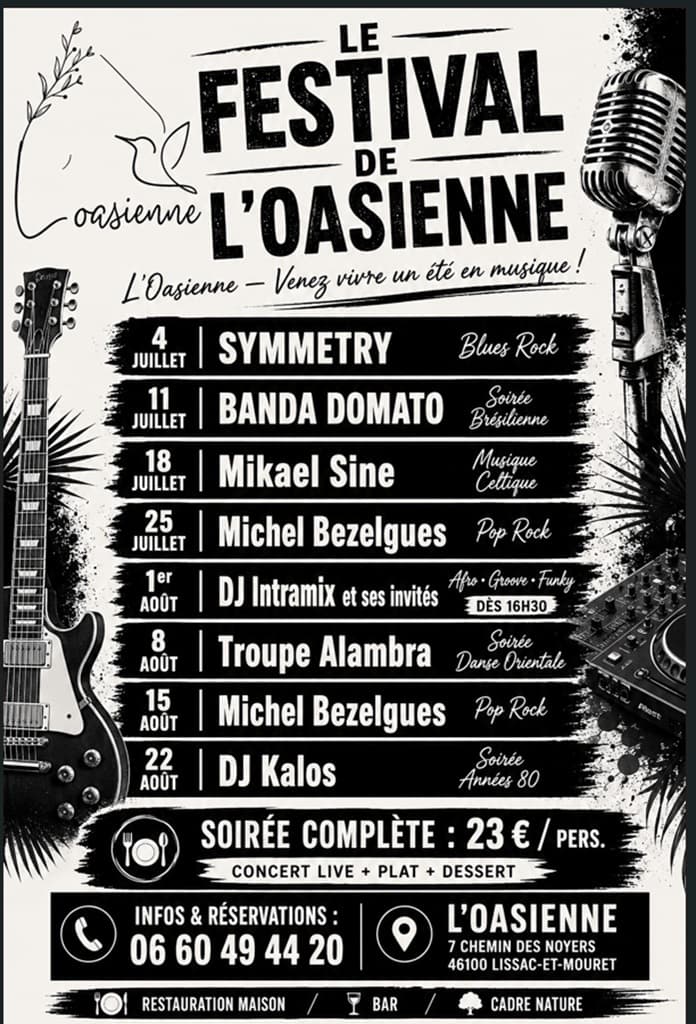 festival de l'oasienne juill&août