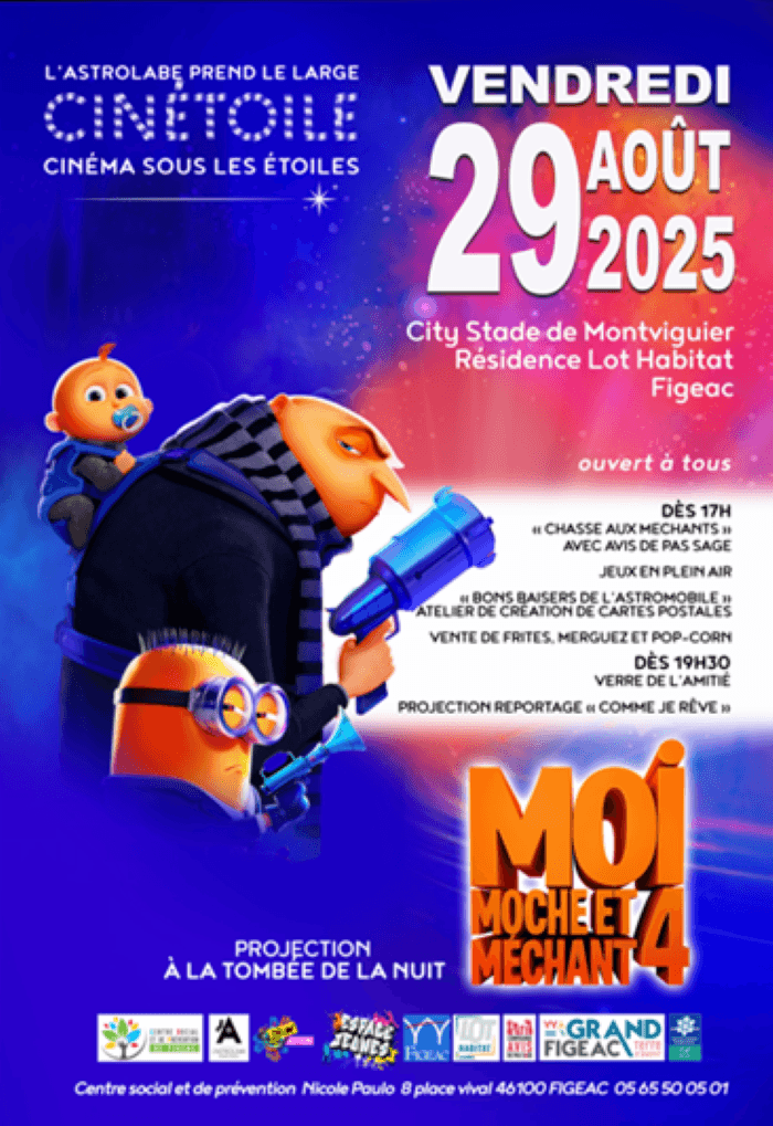 Fête Montviguier à Figeac, jeux, ciné, atelier !