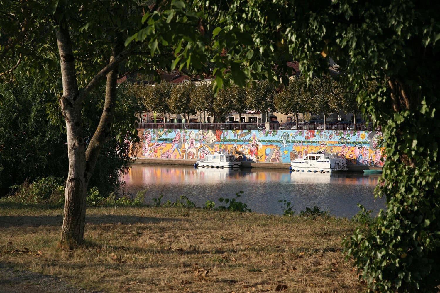 Mur 2 Douelle - peinture murale de Chamizo