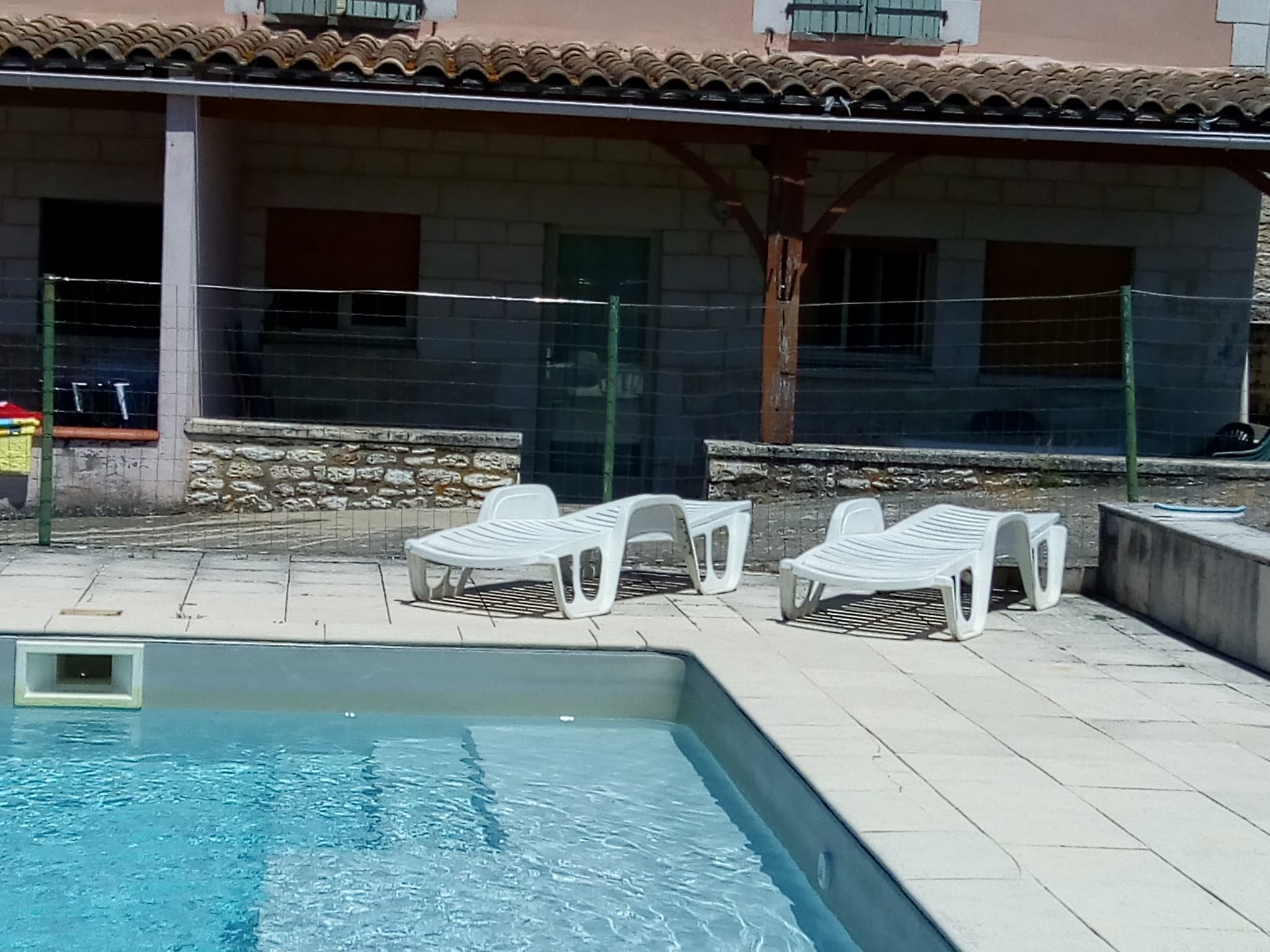 terrasse, piscine