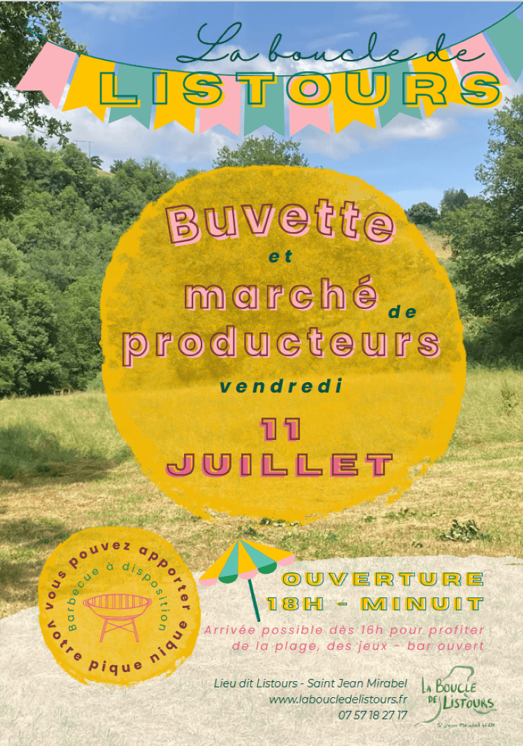 Les guinguettes de Listours, Saint-Jean-Mirabel