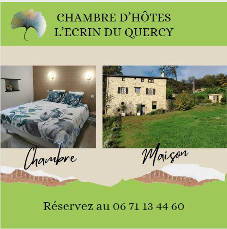 chambre d'hôtes - L'Ecrin du Quercy