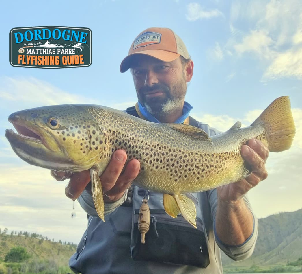 Dordogne-flyfishing-guide / Matthias PARRE - guide de pêche diplômé BPJEPS