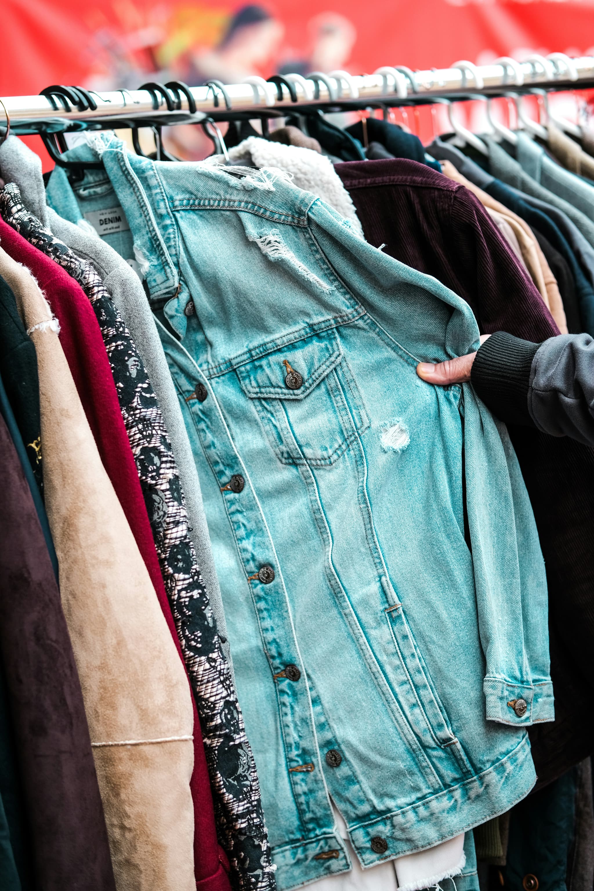 Foire aux vêtements