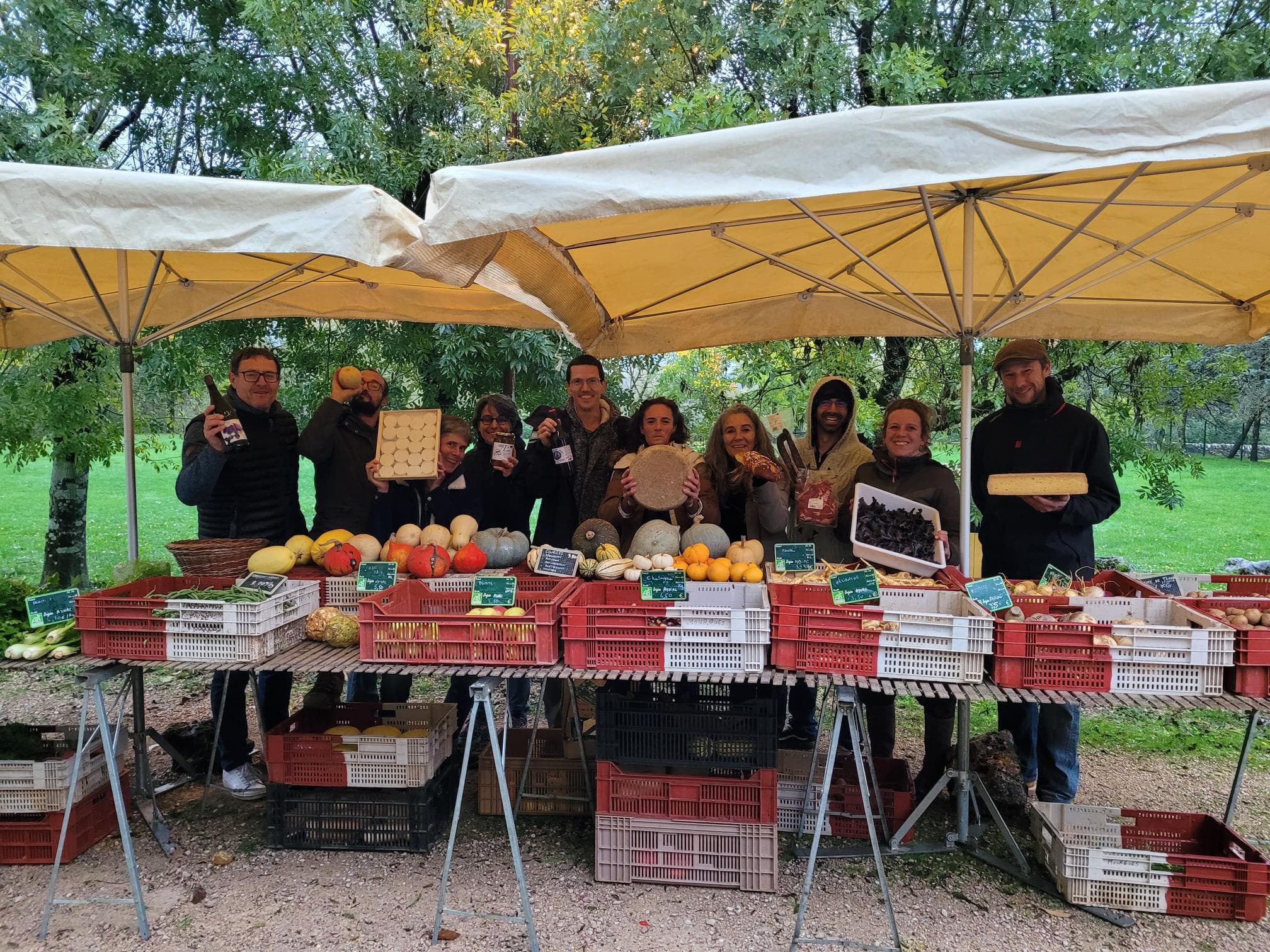 Marché de Producteurs Bio et locaux à Théminettes