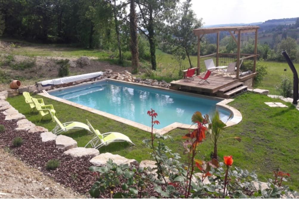 Chambre d'hôtes Taillefer Piscine