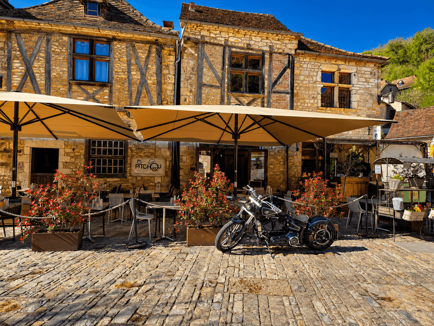 restaurant o pitchou saint cirq lapopie
