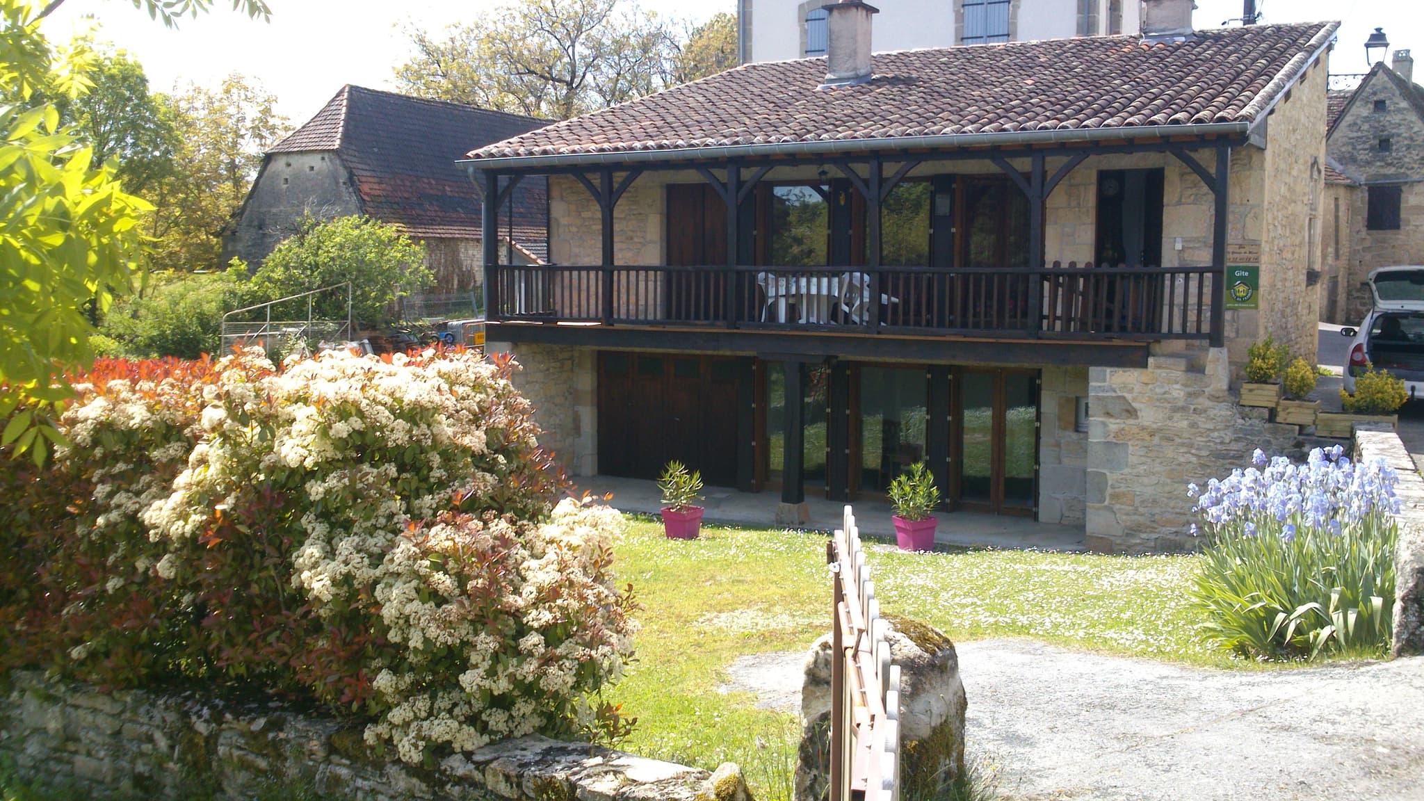 Vue de la façade