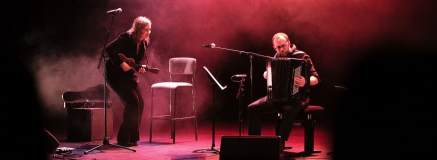 Agathe Peyrat et Pierre Cussac