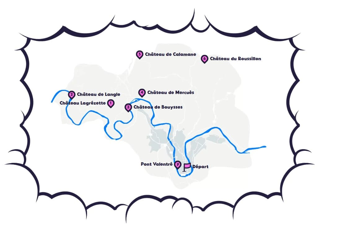 La balade en meule bleue