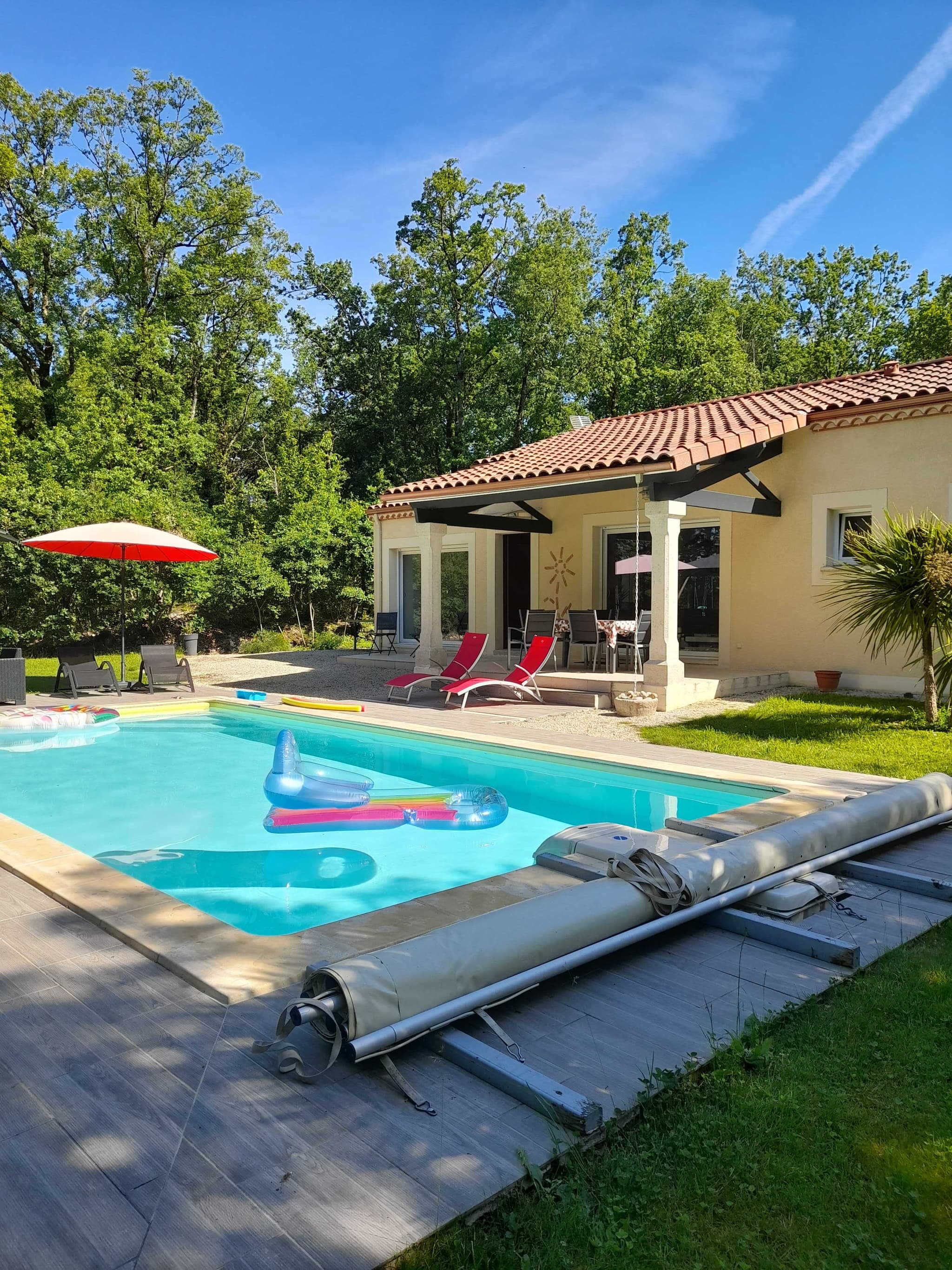 vue piscine