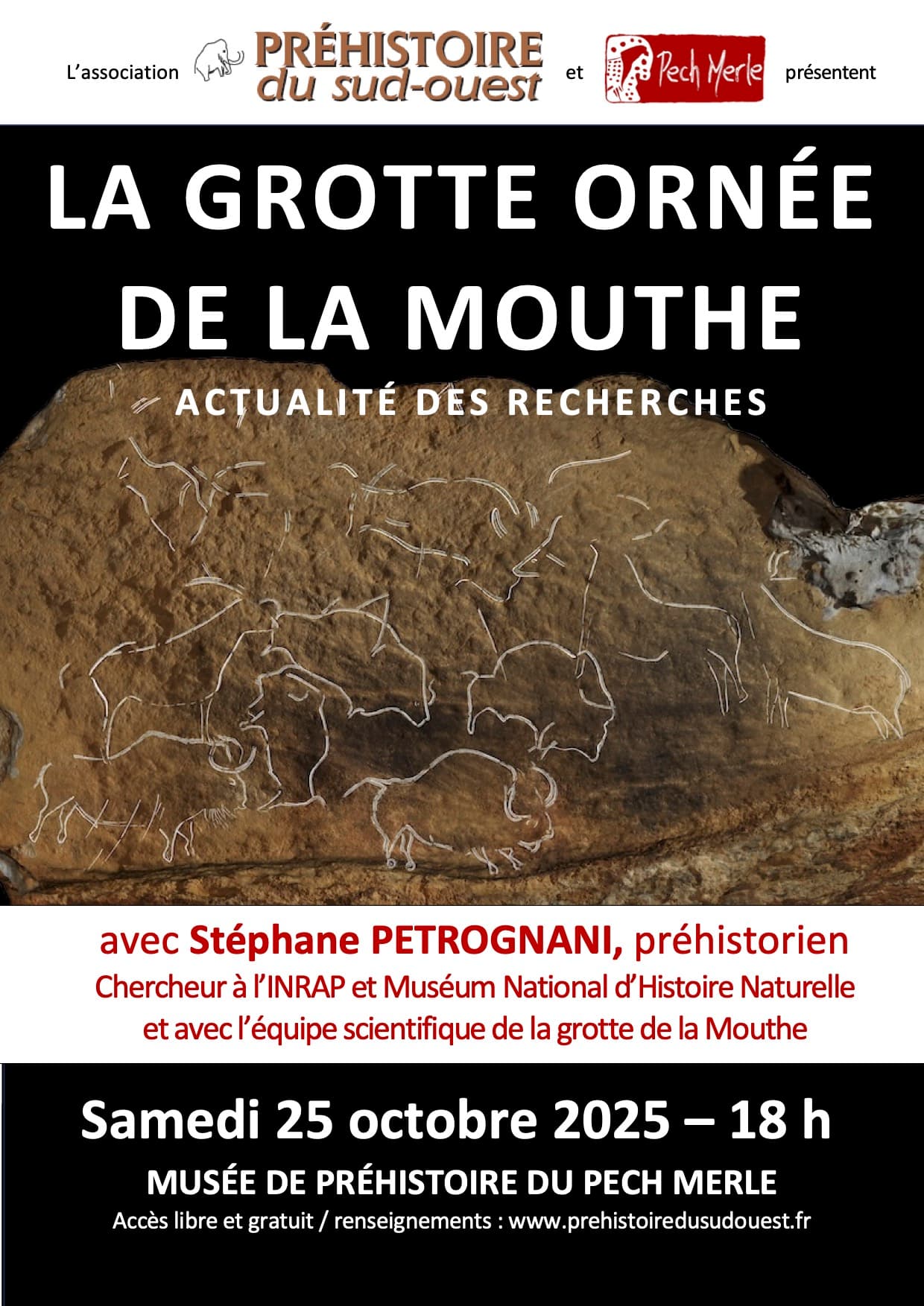 Cycle de conférences au Musée de Préhistoire du Pech-Merle