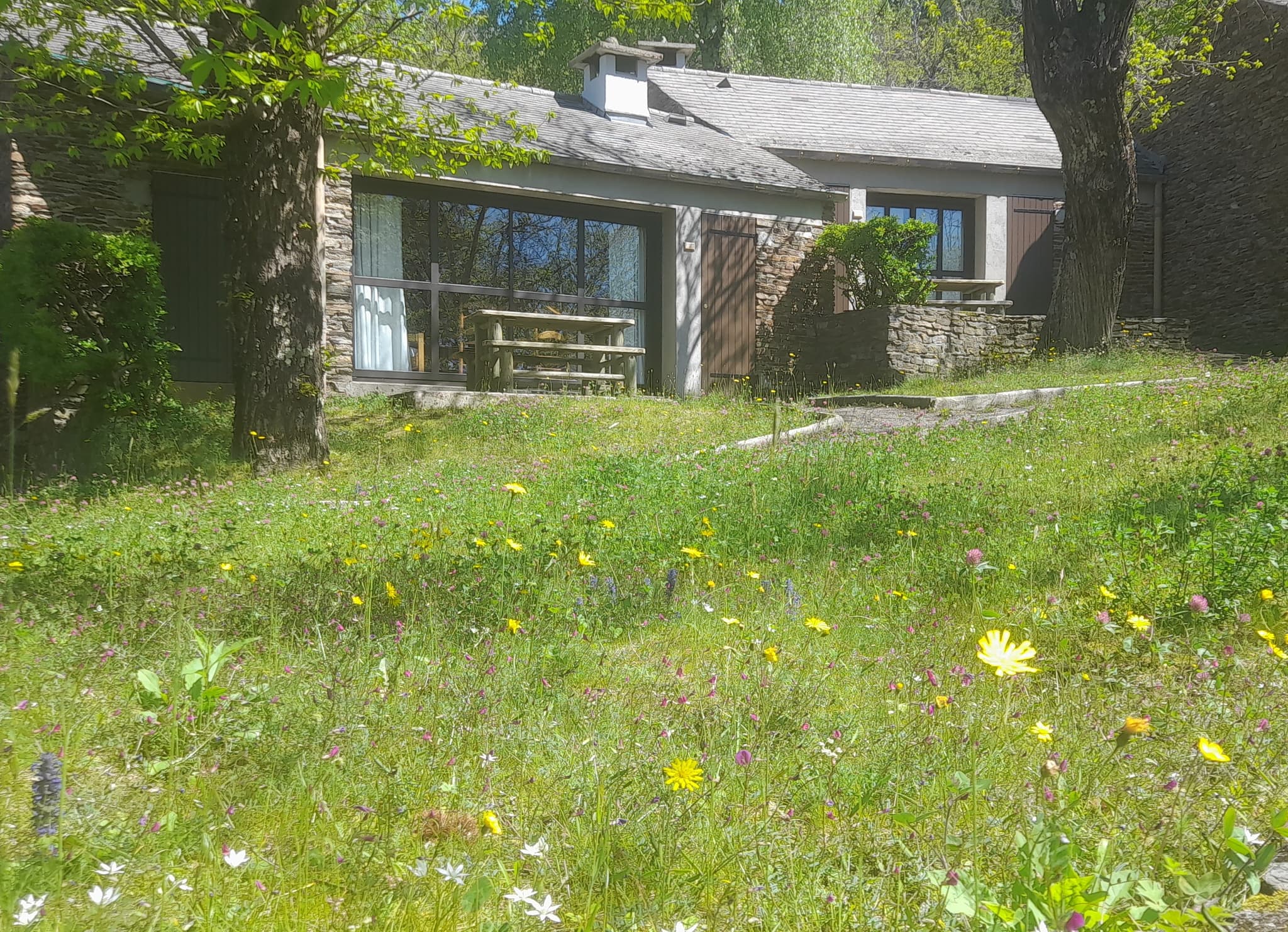 Le village de vacances au printemps