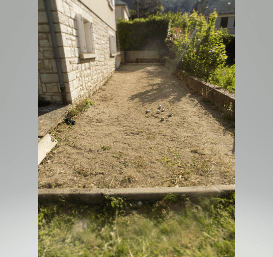 Terrain de boules