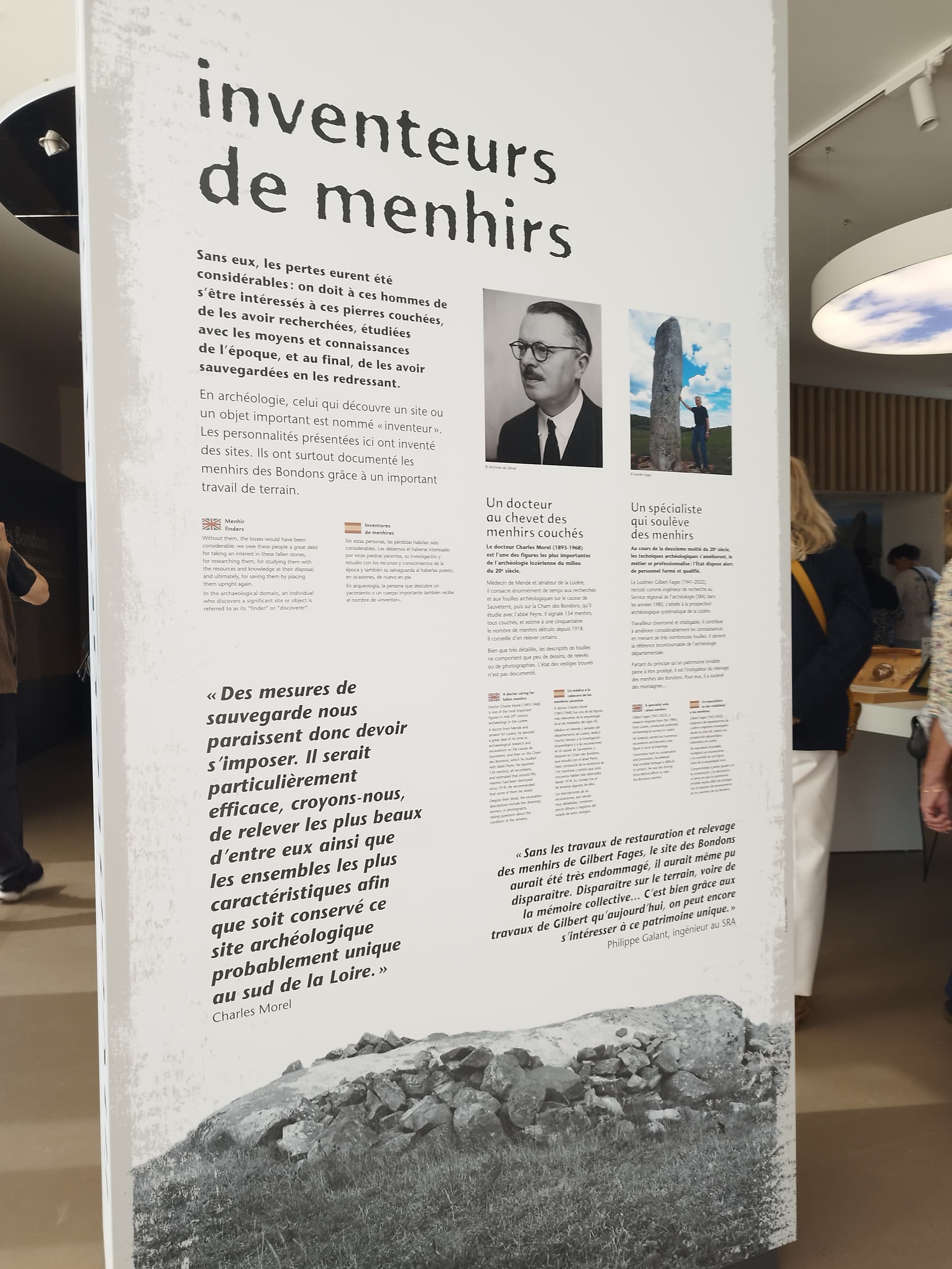 Maison des menhirs des Bondons